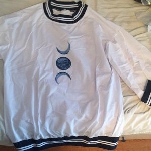large moon sweatshirt